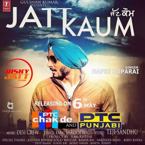 Jatt Kaum Hapee Boparai Mp3 Song Free Download