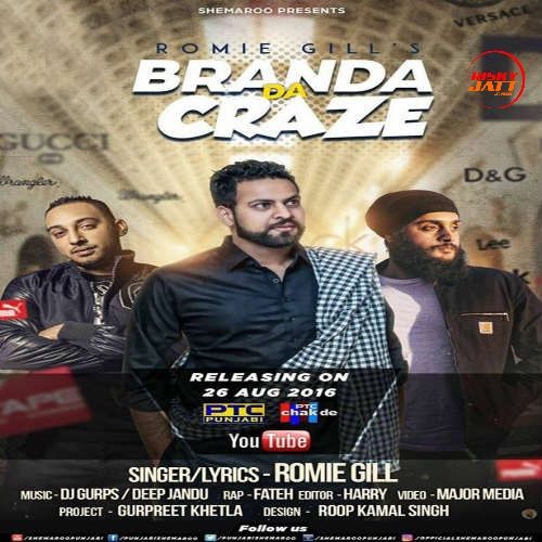 Branda Da Craze Romie Gill, Fateh Doe Mp3 Song Free Download