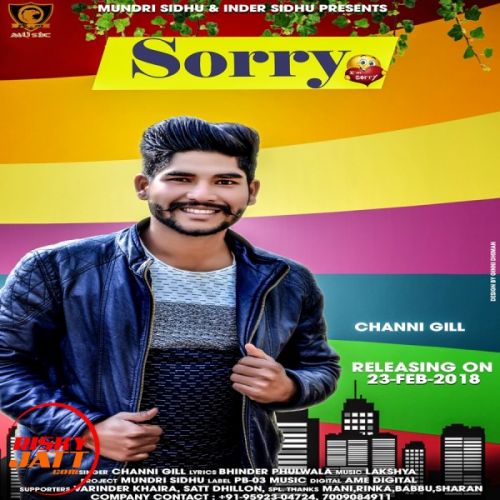 Sorry Channi Gill Mp3 Song Free Download