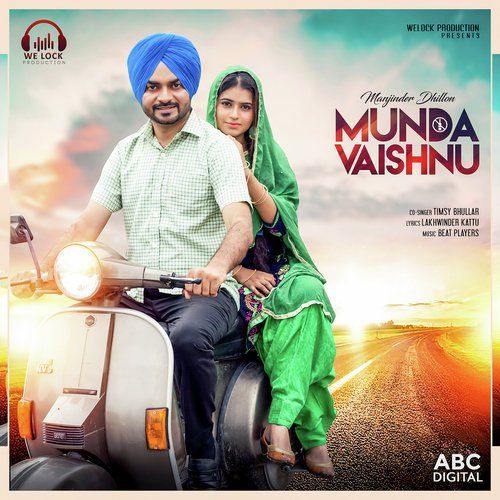 Munda Vaishno Manjinder Dhillon, Timsy Bhullar Mp3 Song Free Download