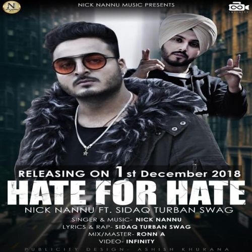 Hate For Hate Nick Nannu, Sidaq Turban Swag Mp3 Song Free Download