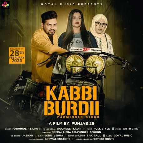 Kabbi Burdii Parminder Sidhu Mp3 Song Free Download