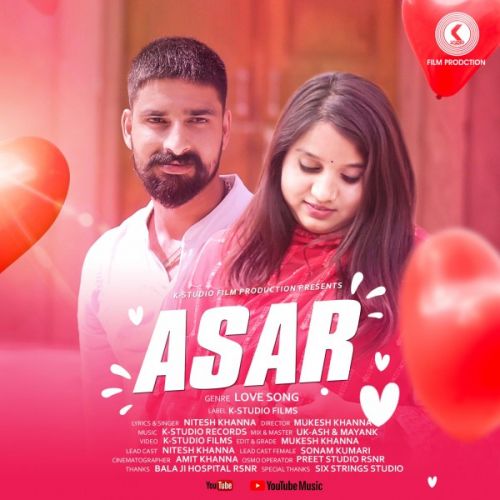 Asar (A Love Story) Nitesh Khanna Mp3 Song Free Download